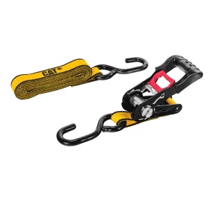 Cat 2pc. 2.5 CM X 3.6M Ratchet Tie Down 227Kg/ 681Kg