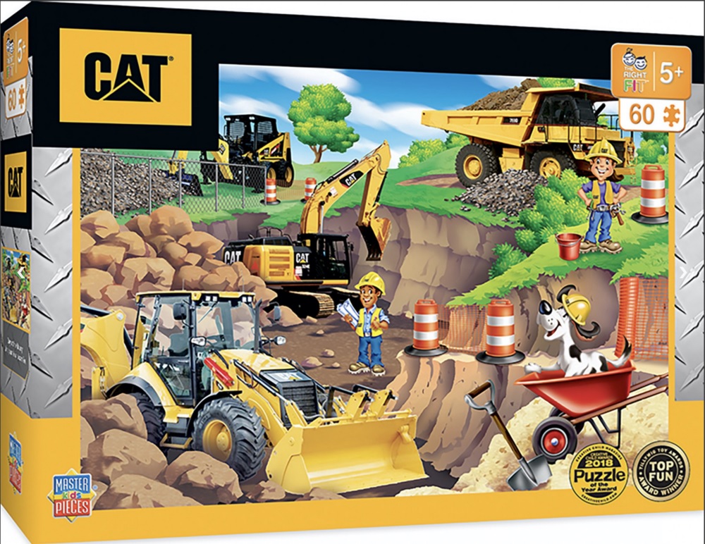 Day at the Quarry Puzzle CAT Caterpillar