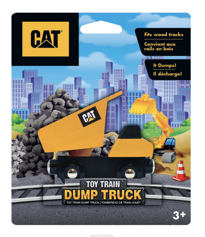 Toy Train CAT Dump Truck